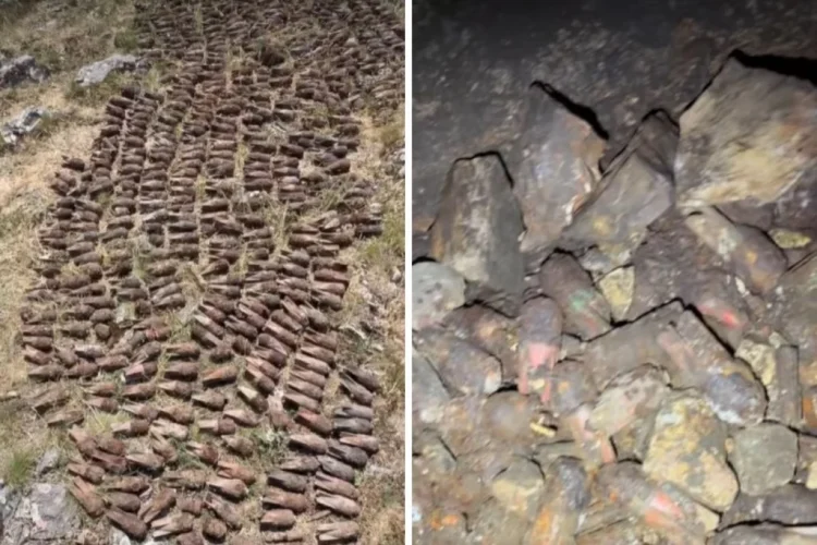 U pećini podno planine Velež pronađeno više od 730 granata iz Drugog svjetskog rata