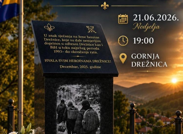 Otkrivanje spomen obilježja u čast heroinama Drežnice