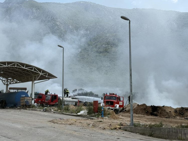 PVJ Mostar: Na Uborku više nema otvorenog plamena, vatrogasci na izmaku snaga