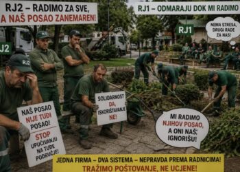 Radnici Odjela za zelenilo JP Komunalno tvrde da su pod pritiscima: “Prijete nam disciplinskim postupcima i otkazima”