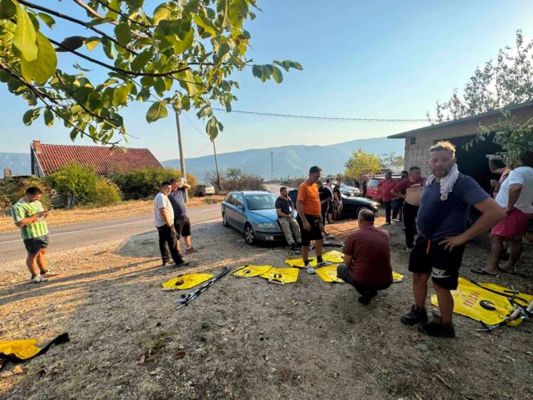 Požar u Prigrađanima ugašen zahvaljujući brzoj intervenciji vatrogasaca i mještana