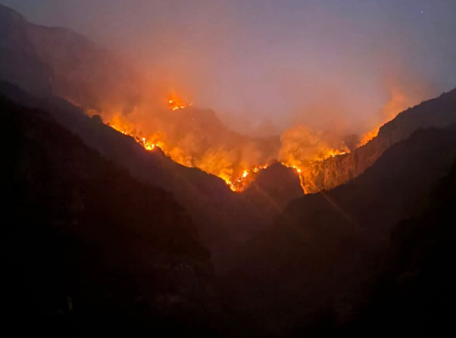 Veliki požar na području Drežnice zahvatio više hektara šume, zatražena pomoć helikoptera OS BiH