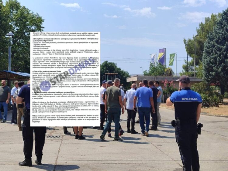 Inspekcija utvrdila niz nepravilnosti u JP Komunalno Mostar: Radnicima uskraćeno pravo na žalbu