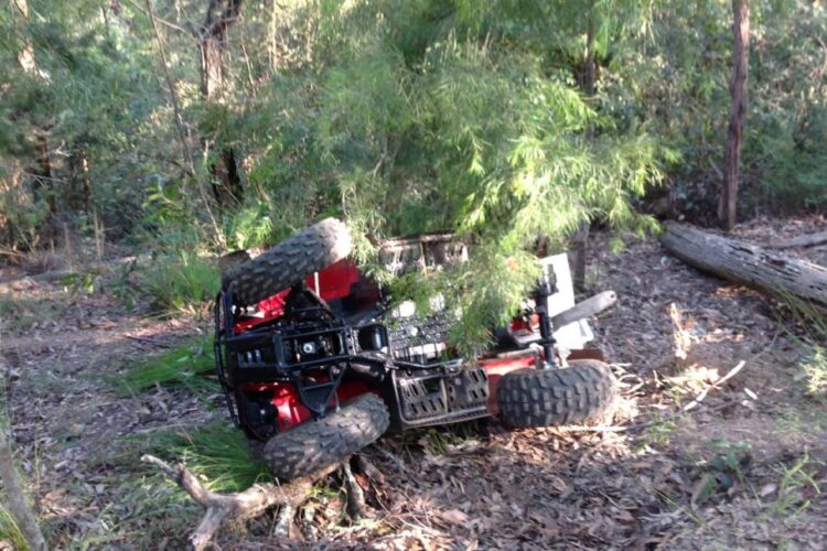 Dvije osobe povrijeđene nakon što su sa quadom sletjele sa ceste kod Mostara, intervenisao GSS Mostar